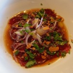 Beef Tataki at Ikemen Ramen Bar