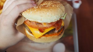 Sriracha Teen Burger at A&W
