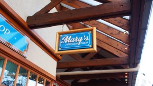 Mary's Popcorn Shop in Banff