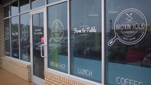 Storefront of The Bro'kin Yolk