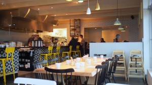 Interior at The Bro'kin Yolk